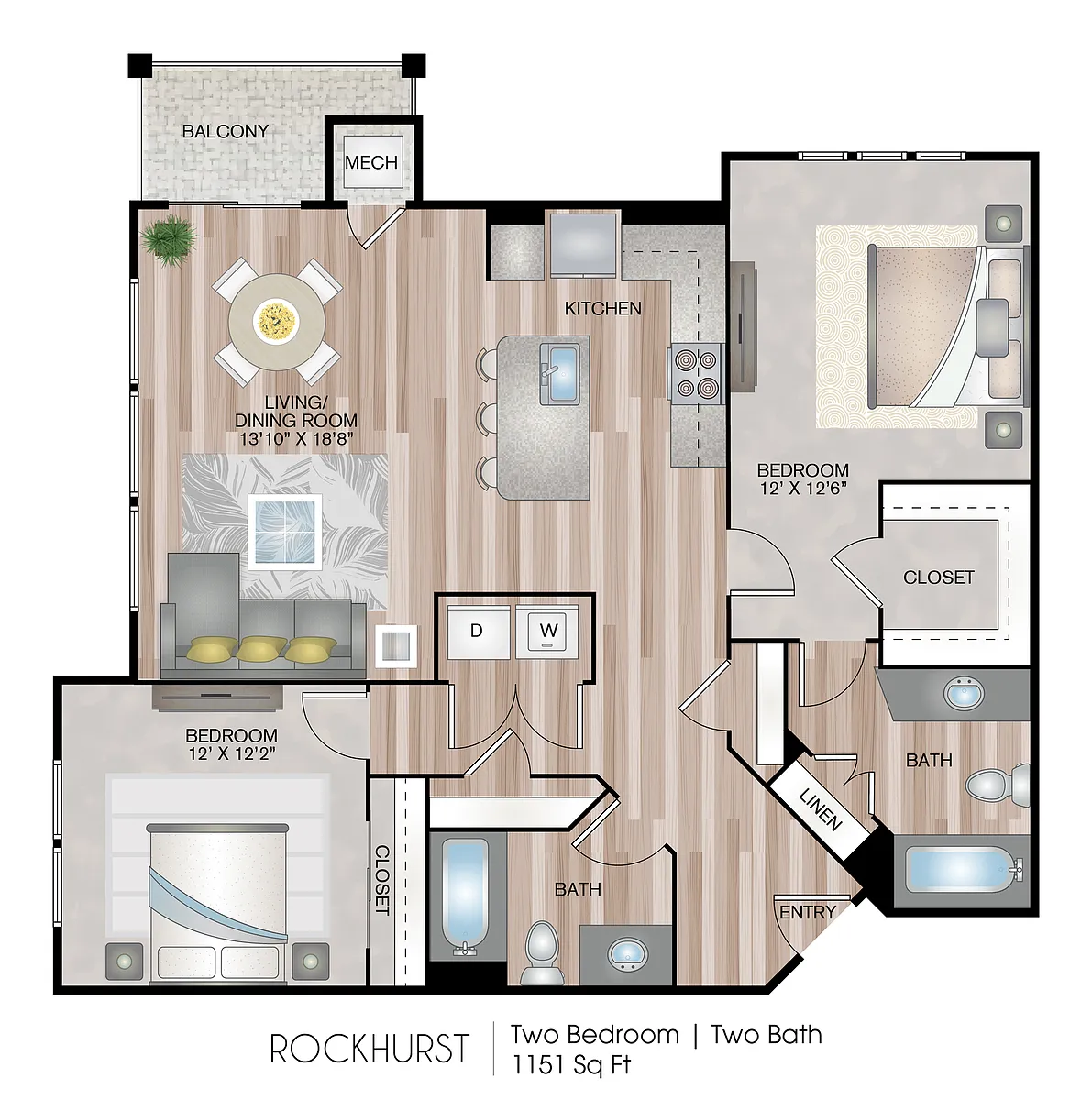 Floor plan Rockhurst