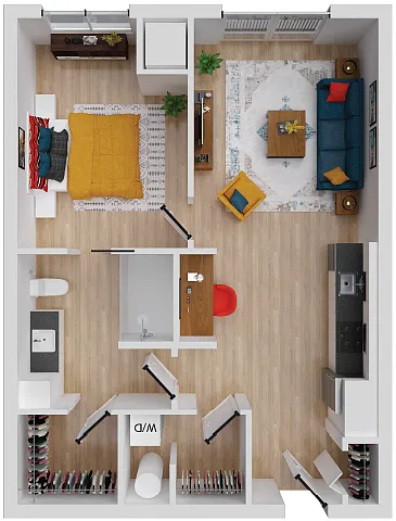 Floor plan Mojo 7