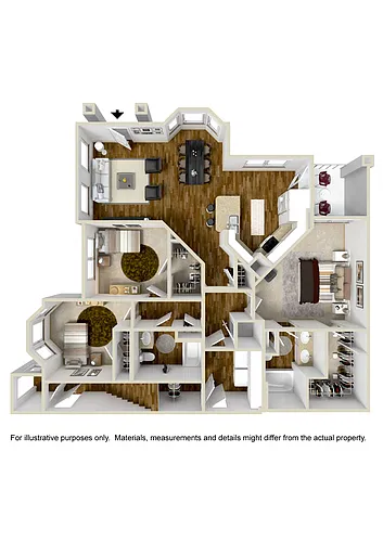 Floor plan The Retreat