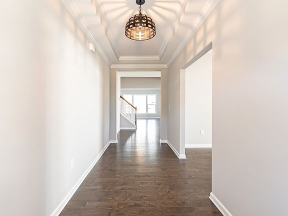 Foyer w tray ceiling, 2-story options