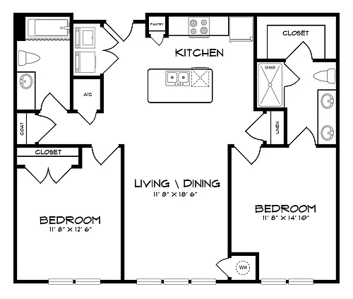 Floor plan B2