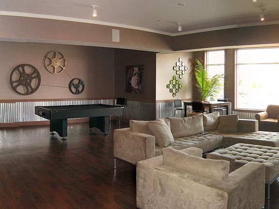 The lounge offers a nice place to relax with your friends and play pool.