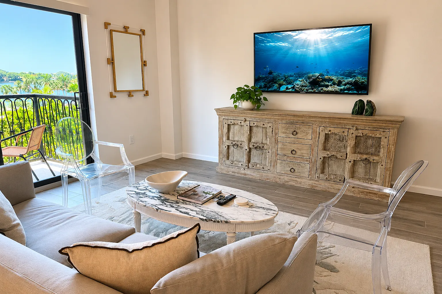 1 bed, 1.5 bath, 1184 sqft, $6,400 — Photo 3
