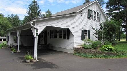 Car port and front entrance