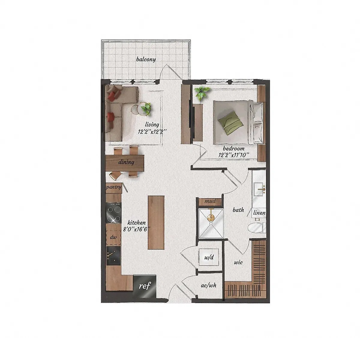 Floor plan A2.A