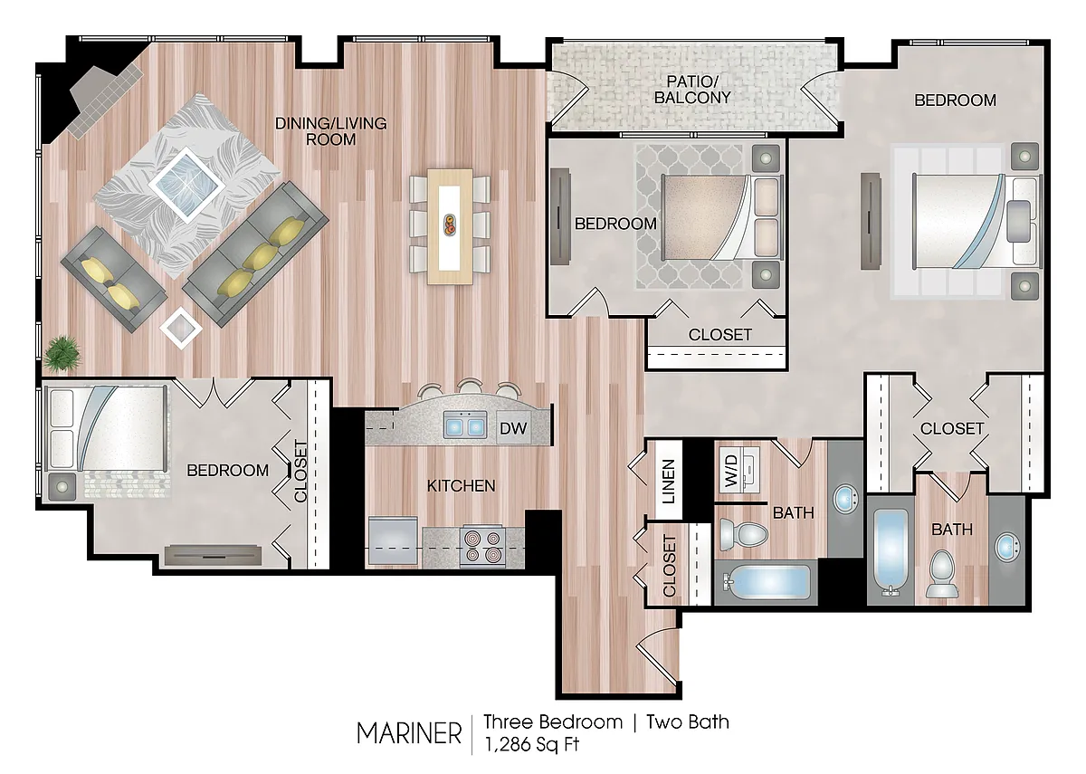 Floor plan Mariner