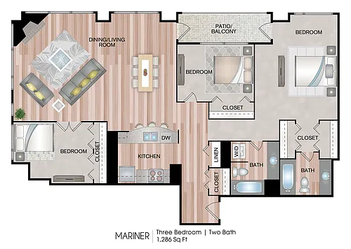 Floor plan Mariner