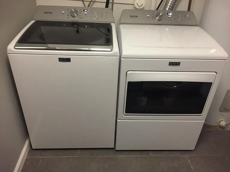 New washer, dryer and hot water heater.