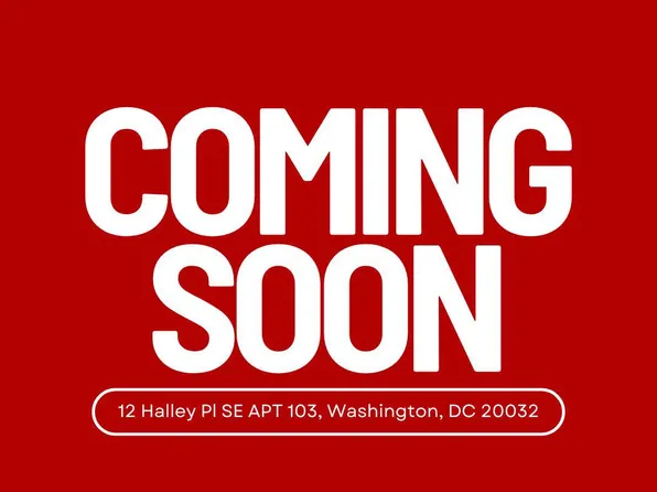 12 Halley Pl SE APT 103, Washington, DC 20032