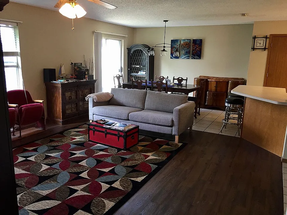 Living and dining room
