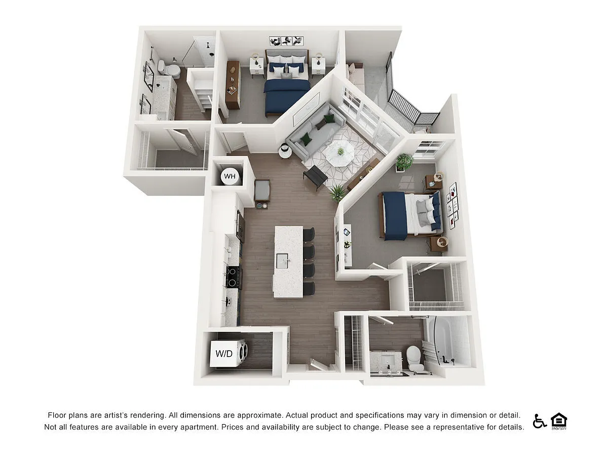 Floor plan 2B
