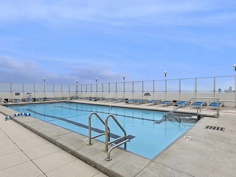 Rooftop pool