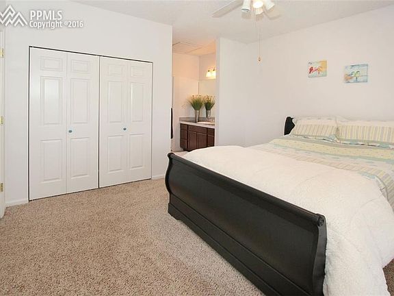 Large bedroom upstairs with huge storage closet and attached bath