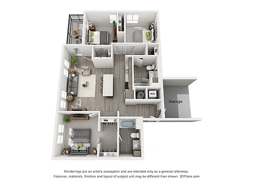 Floor plan C1G