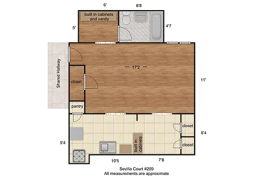 Floor plan Miami 9s