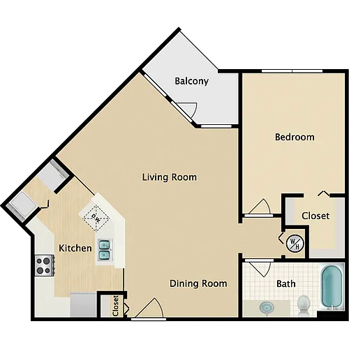 Floor plan 1A