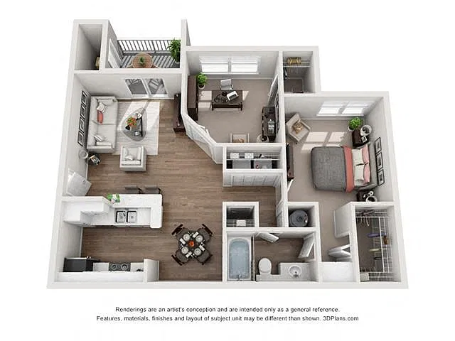 Floor plan The Parkside
