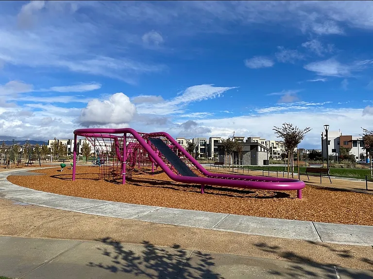 Kids play area at Don Biddle park