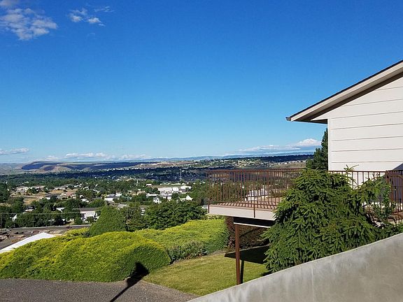 View from garage entry.