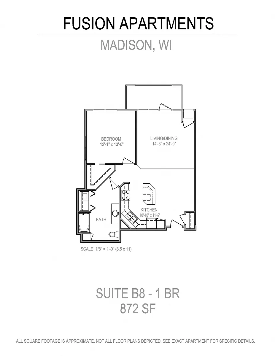 Floor plan B8