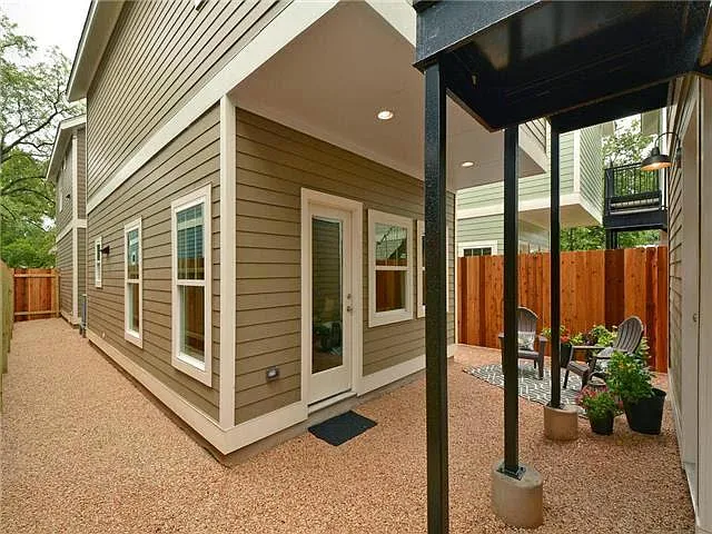 Backyard (have added a stone patio)