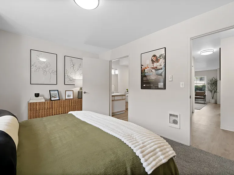 Large Closets and Private Bathroom