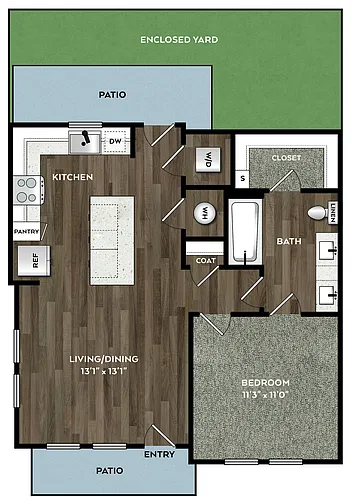 Floor plan Willow