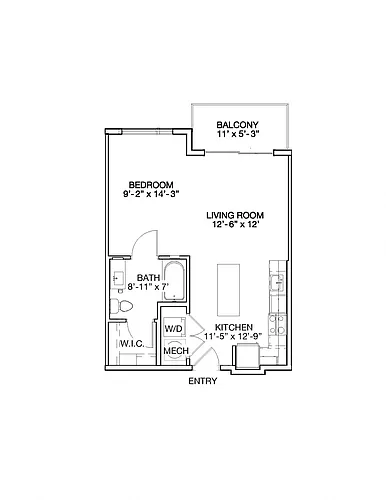 Floor plan Amethyst Amplified
