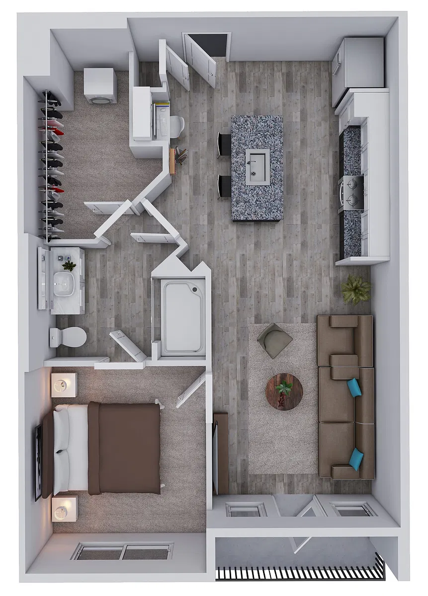 Floor plan A1