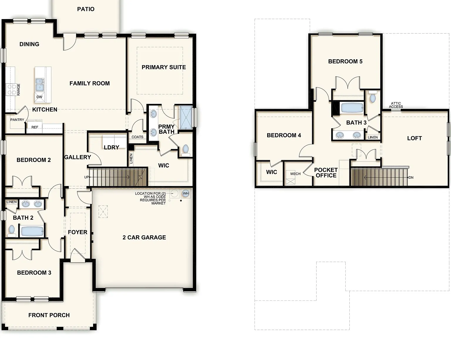 5 bed, 3.0 bath, 2525 sqft, $2,940 — Photo 2