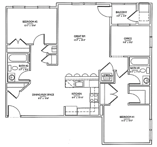 Floor plan Ingram
