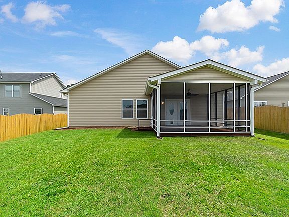 Enclosed Screened Back Porch