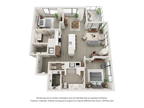 Floor plan B2a