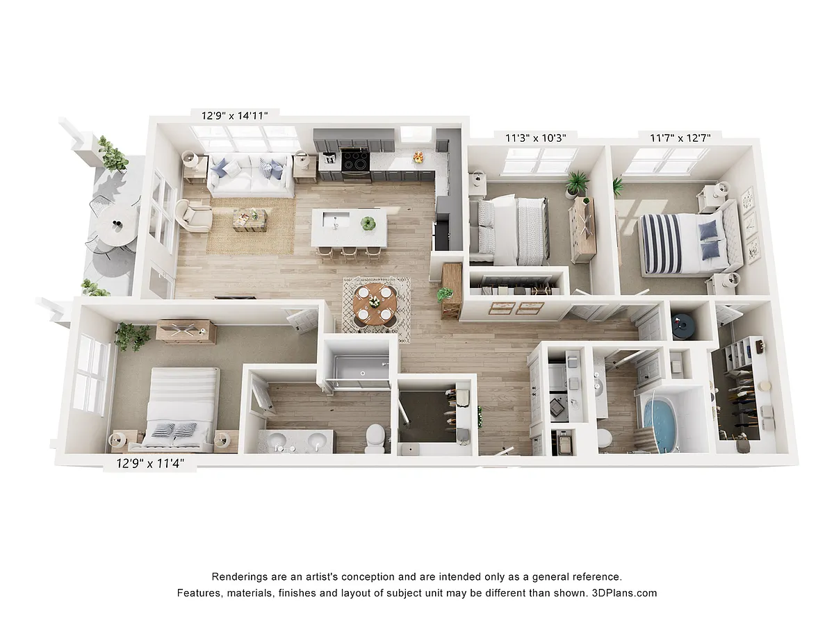 Floor plan Green