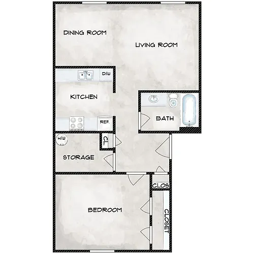 Floor plan Palomino