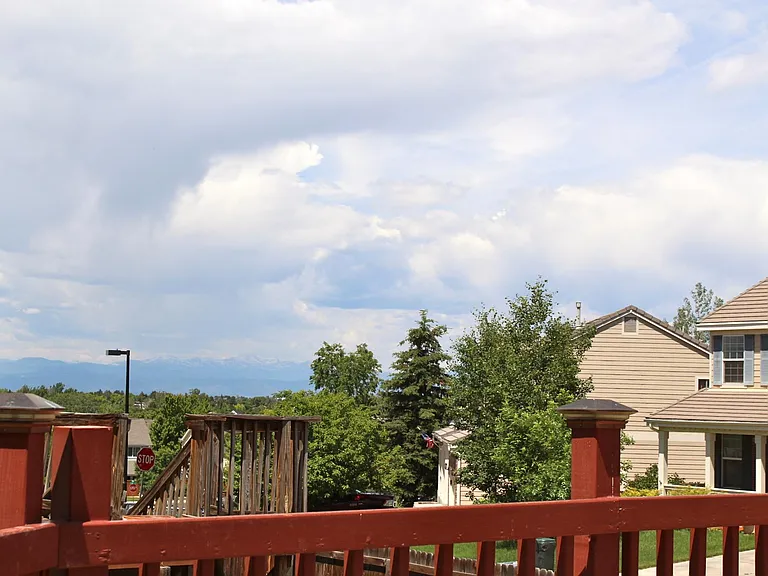 View from the deck