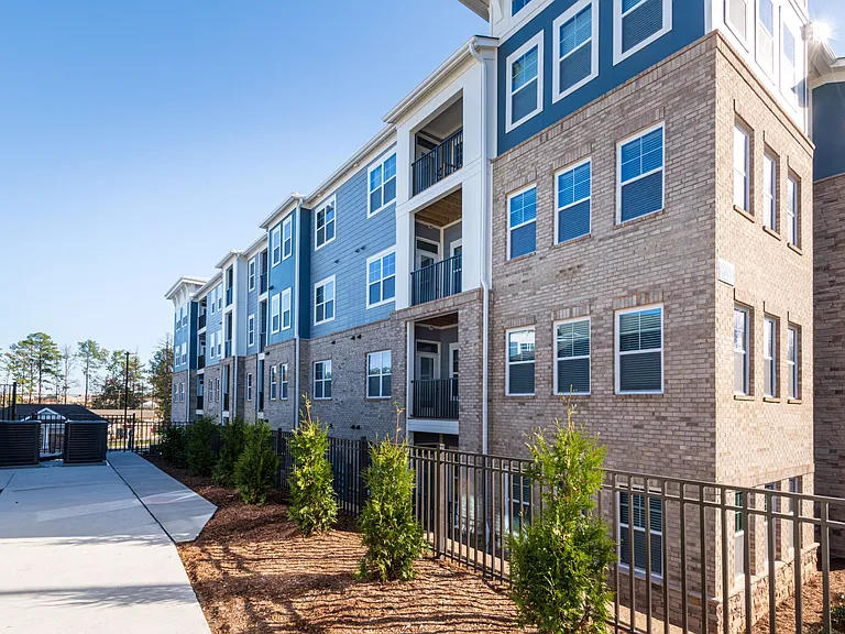 Exterior View of Hawthorne at Parkside in Cary, NC