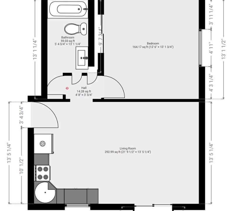 2nd image of 104 Weber St Unit 1B