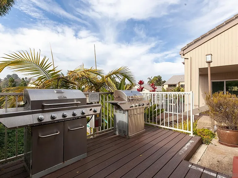 BBQ Grills in Community Pool Area.