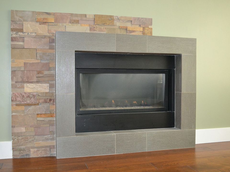 Gas Fireplace in living room