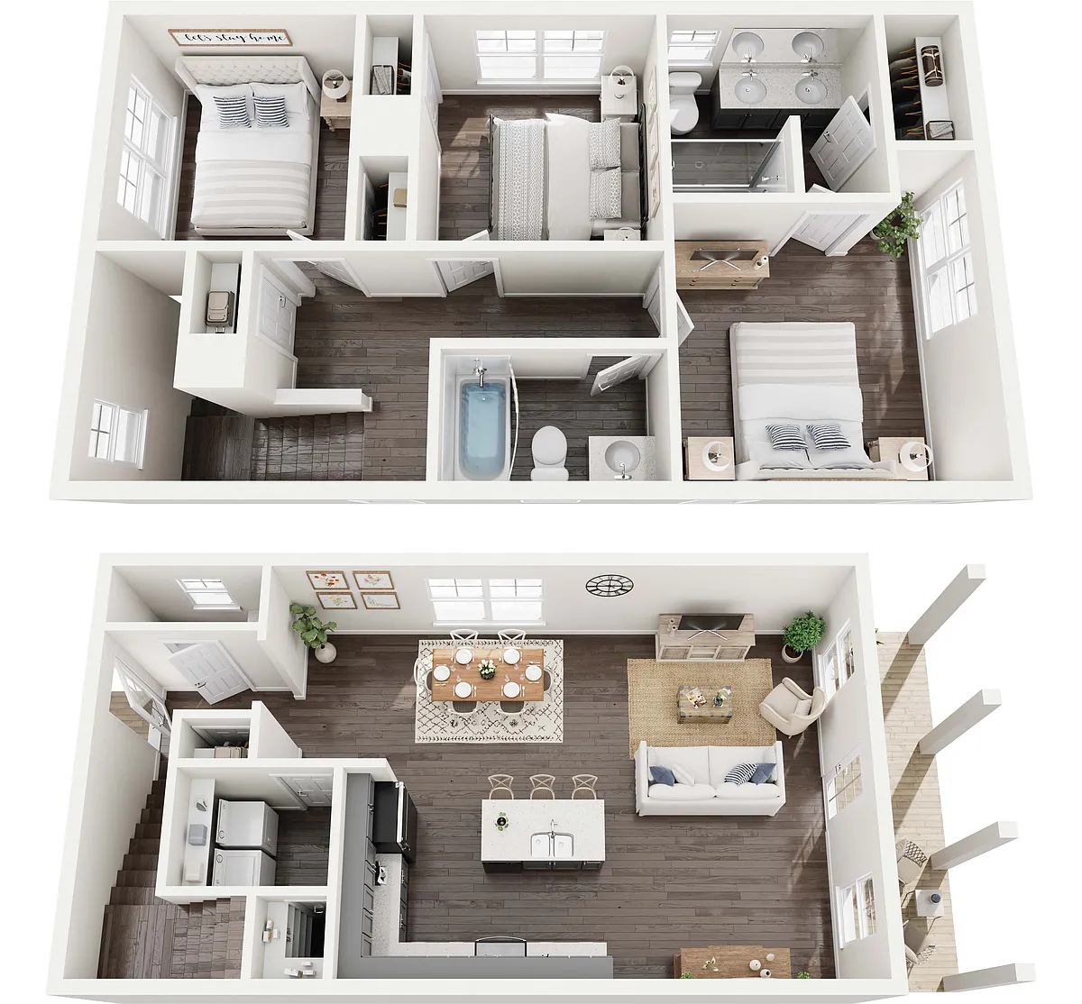 Floor plan America-B