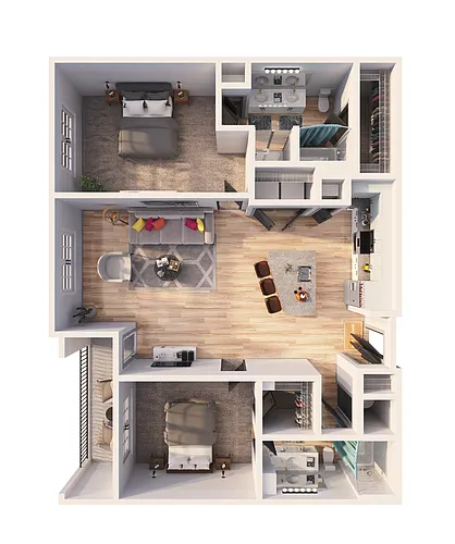 Floor plan B2B
