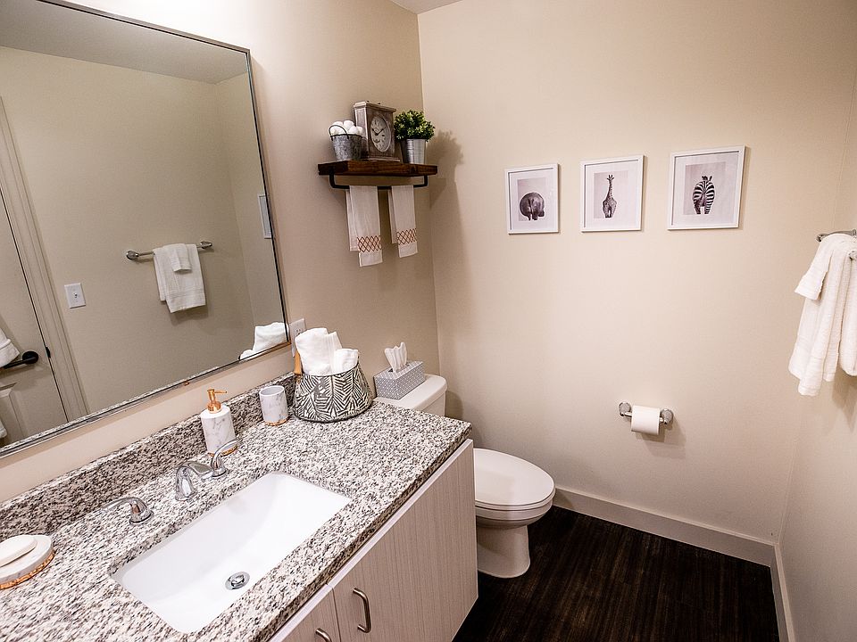 Model bathroom