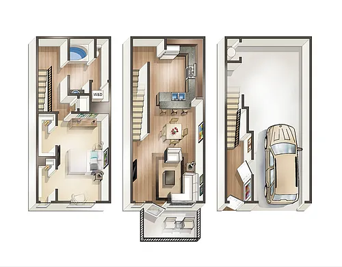 Floor plan A1B-sp