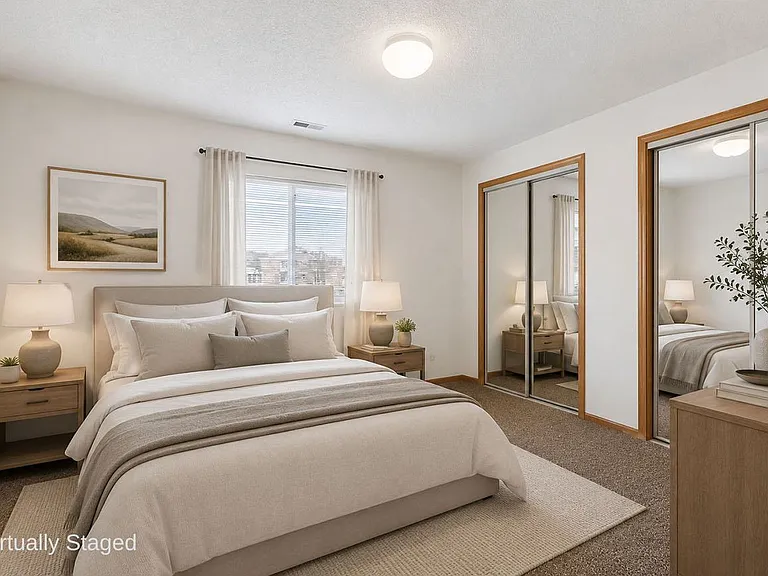 Comfortable bedrooms offer a peaceful place to recharge and ease into slower mornings at home.