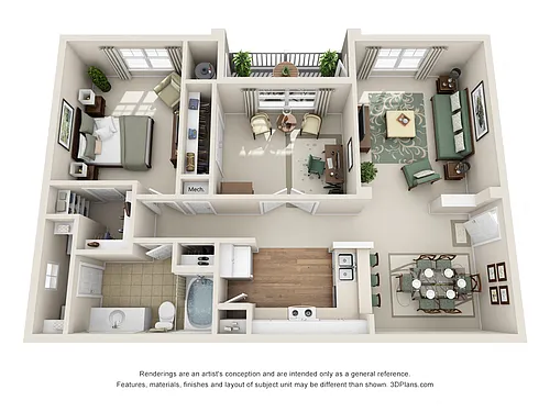 Floor plan The Moscow