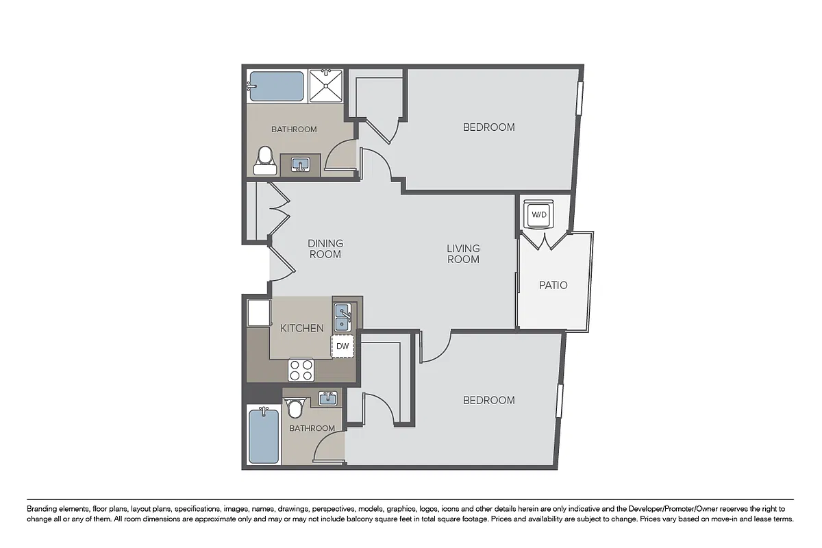 Floor plan Attune