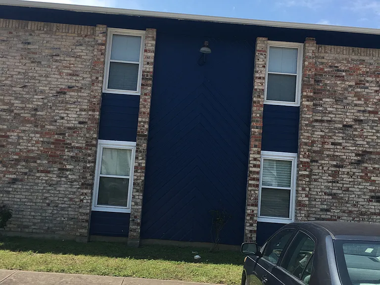 The back of the complex