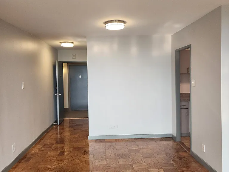 View to hallway from unit
