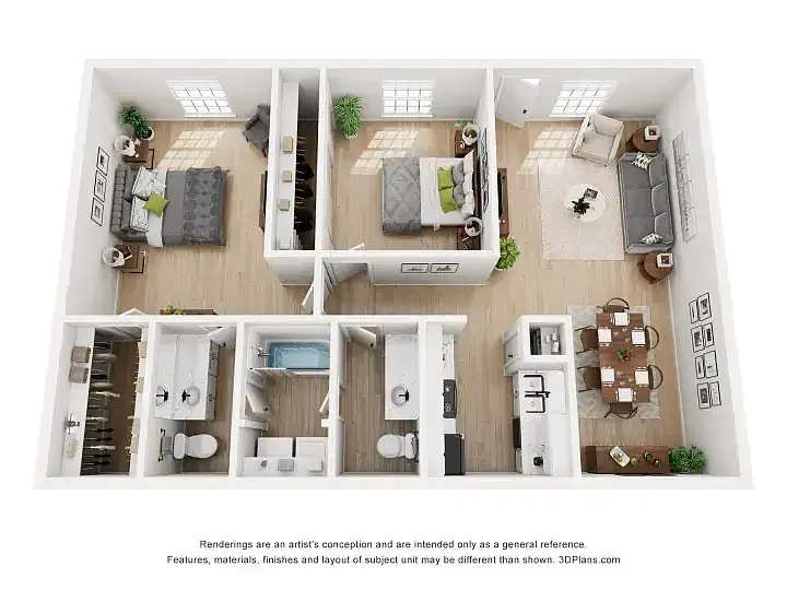 Floor plan B2